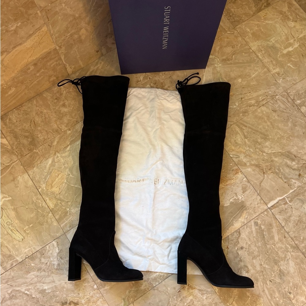Stuart Weitzman highland high heel boots